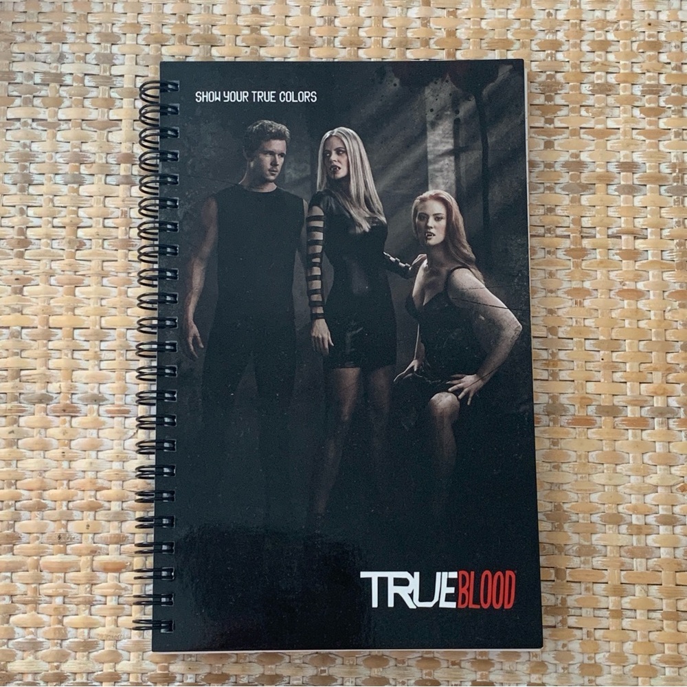 Add on $10 Item Rare HBO True Blood Spiral Notebook